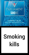 Parliament Soho Compact Blue Cigarettes