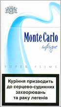 Monte Carlo Super Slims Intrigue 100`s Cigarettes