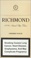 Richmond Cherry Gold Super Slims 100s Cigarettes