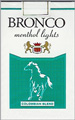 BRONCO LIGHT MENTHOL SOFT KING Cigarettes