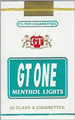 GT ONE MENTHOL LIGHT SOFT KING Cigarettes