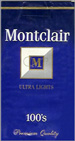 MONTCLAIR ULTRA LIGHT 100 Cigarettes