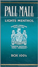 PALL MALL LIGHT MEN BOX 100 Cigarettes